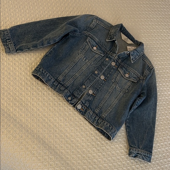 NWT  H&M Kids Classic Blue Denim Jacket - Picture 3 of 4